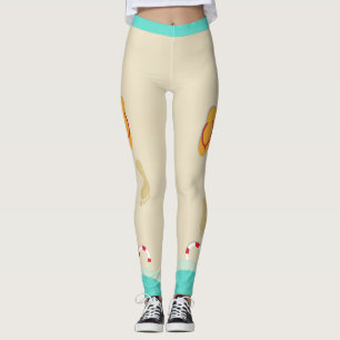 Leggings Leyendas femeninas divertidas de verano