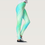 Leggings Leyendas femeninas franjas verdes de color azul mo<br><div class="desc">Las Mujeres Leggings Modernas Rayas Verdes Amarillas Azules Plantilla De Leyendas Mujeres De Moda.</div>