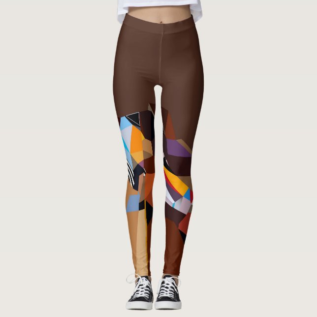 Leggings Leyendas femeninas Leyendas divertidas Arte para u (Anverso)