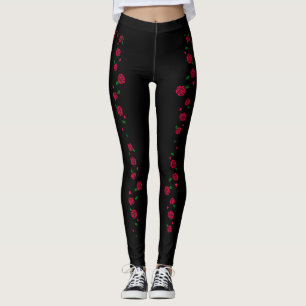 Leggings Leyendas femeninas retro Rosa