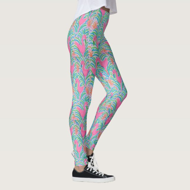 Leggings Leyendas Fiestas de la jungla Flamingo (Derecha)