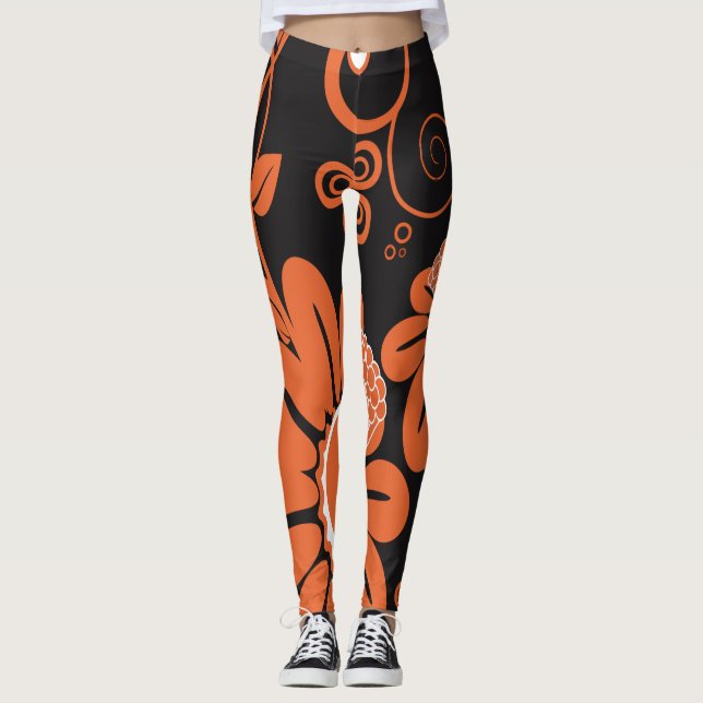 Leggings Leyendas florales (Anverso)