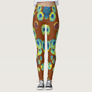 Leggings Leyendas florales antiguas "Ratti_Creative_Arts"