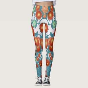 Leggings Leyendas florales antiguas "Ratti_Creative_Arts"