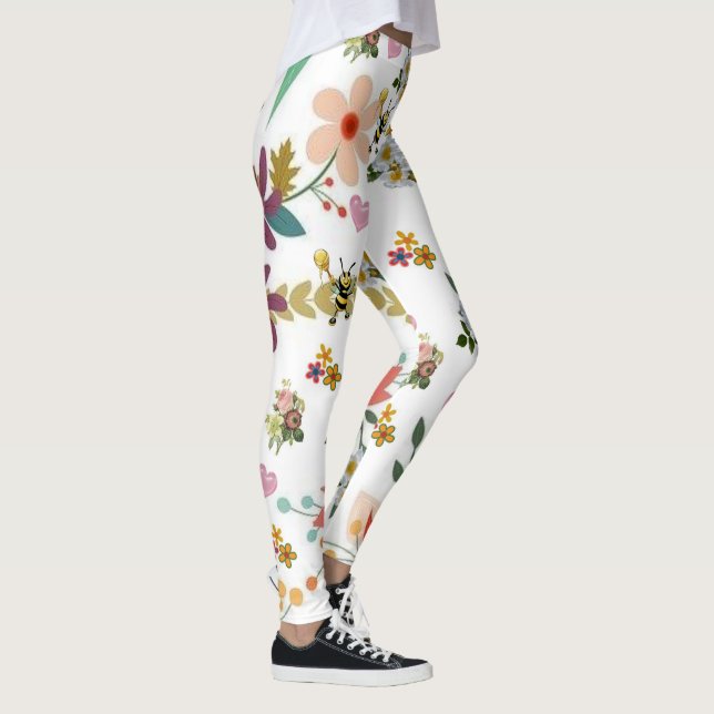 Leggings Leyendas Florales Bumblebee (Derecha)