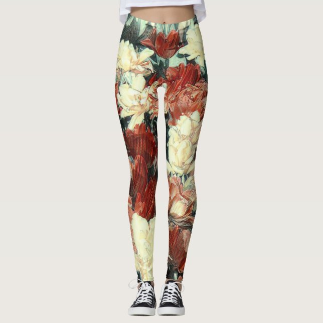 Leggings Leyendas florales con efecto de ilusión (Anverso)