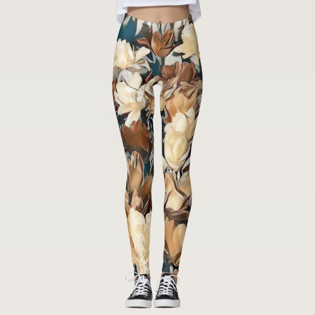 Leggings Leyendas florales con efecto lácteo (Anverso)