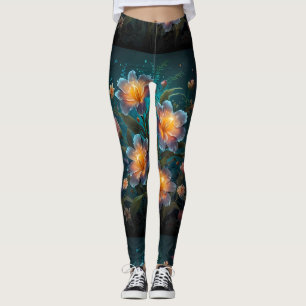 Leggings Leyendas Florales de Alta Desorientación BloomFlex