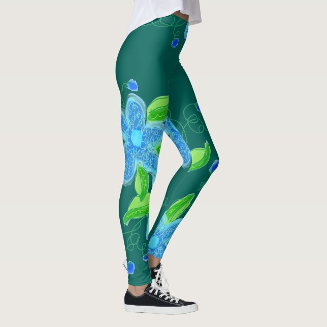 Leggings Leyendas Florales personalizados (Derecha)
