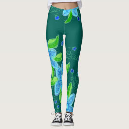Leggings Leyendas Florales personalizados