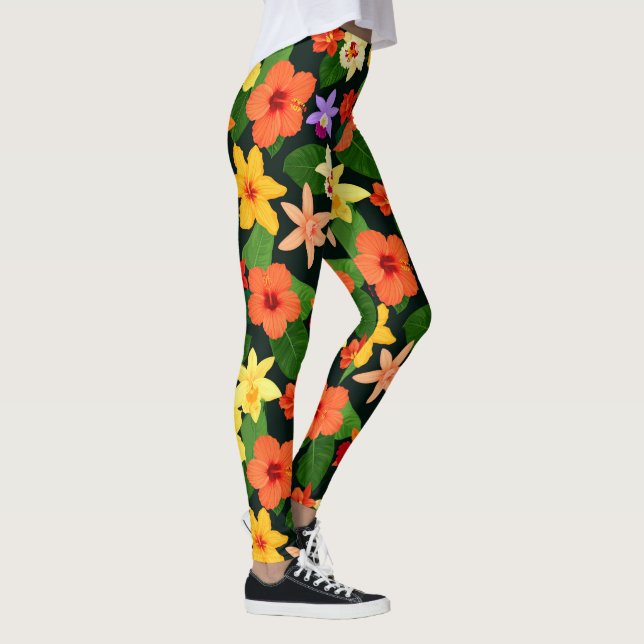 Leggings Leyendas Florales Tropicales (Derecha)