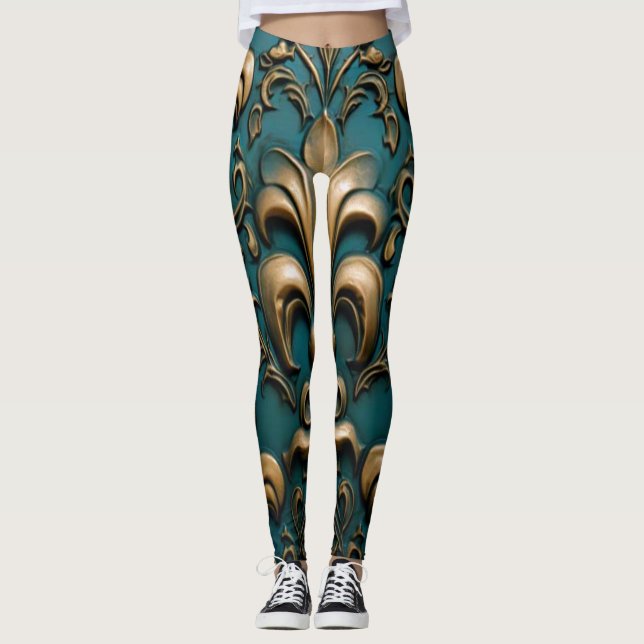 Leggings Leyendas florales vintage (Anverso)