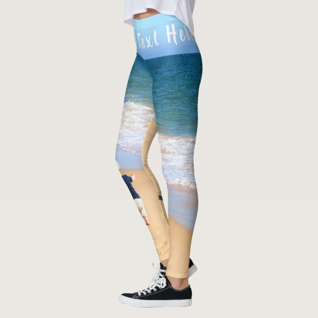 Leggings Leyendas fotográficas personalizados con tus fotos (Izquierda)