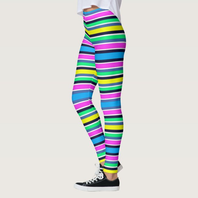 Leggings Leyendas/franjas multicoloreadas (Izquierda)