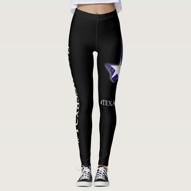 Leggings Leyendas fuertes de Texas (Anverso)