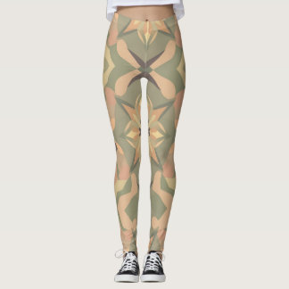 Leggings Leyendas geométricas vibrantes