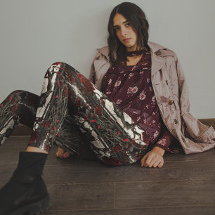 Leggings Leyendas góticas Rosas - Diversión