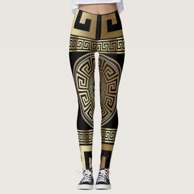 Leggings Leyendas griegas de la llave dorada (Anverso)