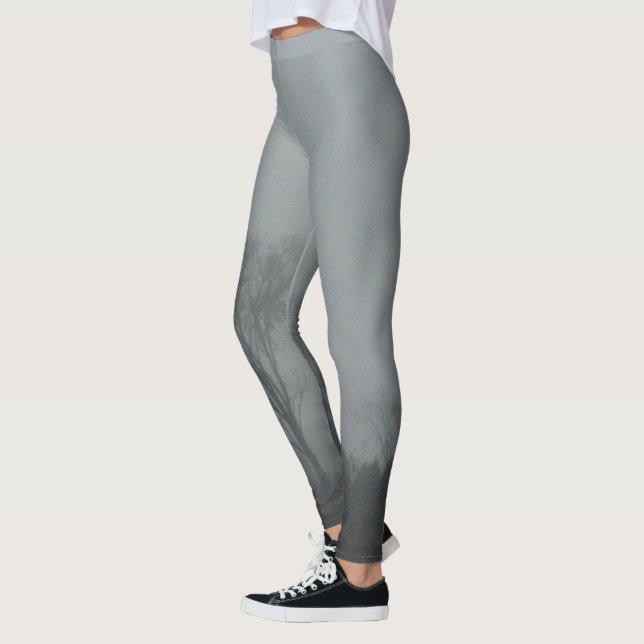 Leggings Leyendas Gris Al Aire Libre (Izquierda)