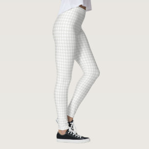 Leggings Leyendas grisáceas brillantes de Houndstoth