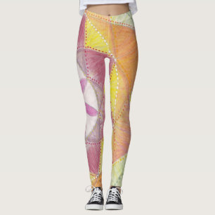 Leggings Leyendas Heart Chakra Mandala