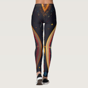 Leggings Leyendas heliocéntricas vibrantes para Chicas