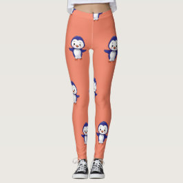 Leggings Leyendas impresas de pénquis