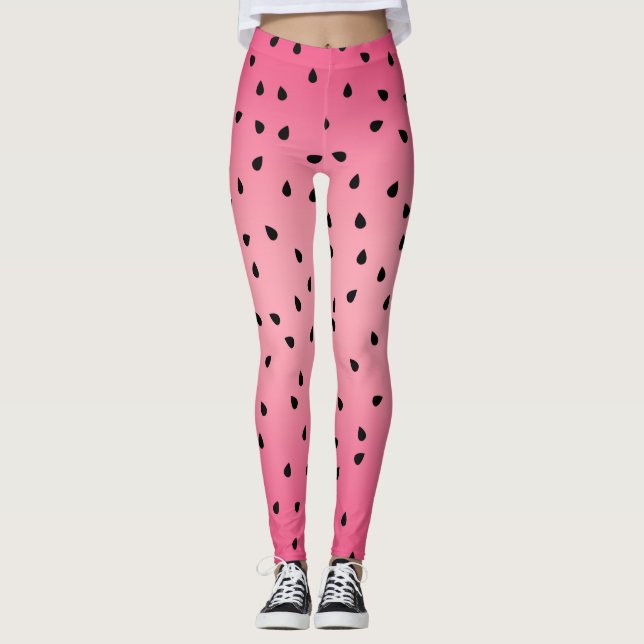 Leggings Leyendas impresas de personalizado super divertida (Anverso)