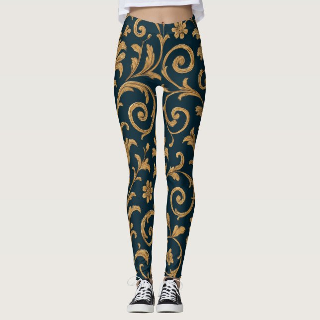 Leggings "Leyendas impresas Personalizados - Elegante, cómo (Anverso)
