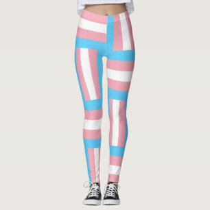 Leggings Leyendas inspiradas en la bandera del Orgullo Tran