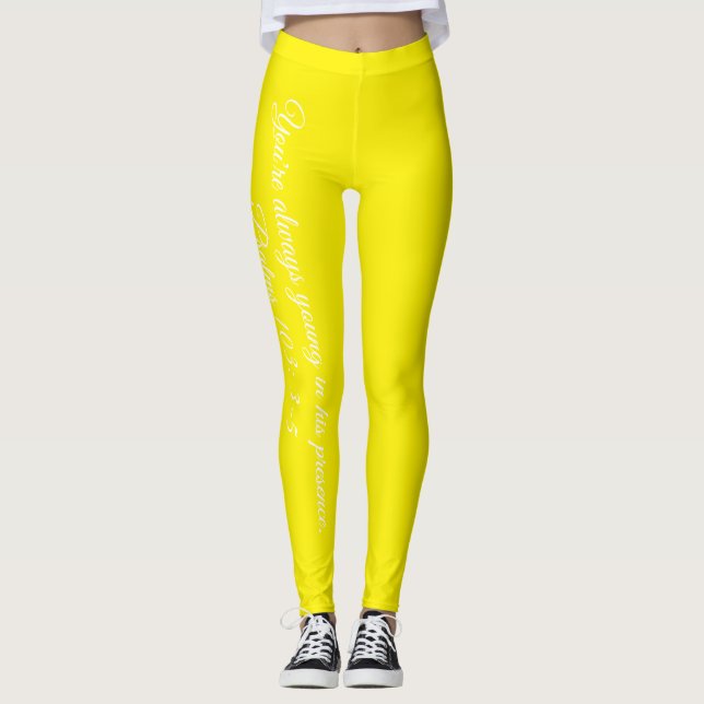Leggings Leyendas - joven en presencia (Anverso)