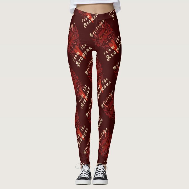 Leggings Leyendas Krampus (Anverso)