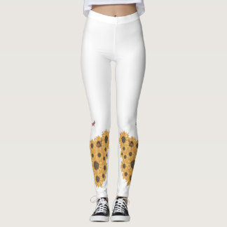 Leggings Leyendas mariposa y girasol - Vibrante y estilo