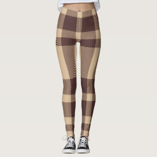 Leggings Leyendas marrones de plástico moderno