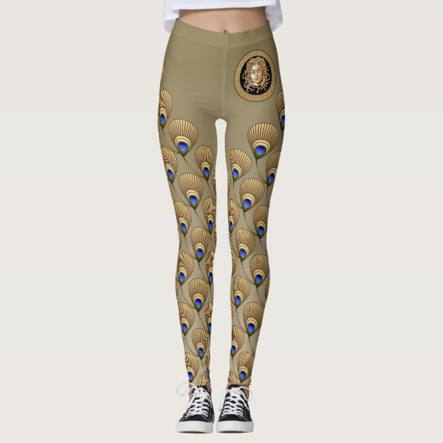Leggings Leyendas Medusa Medallion de lujo (Anverso)