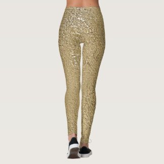 Leggings Leyendas metálicas de imitación de oro