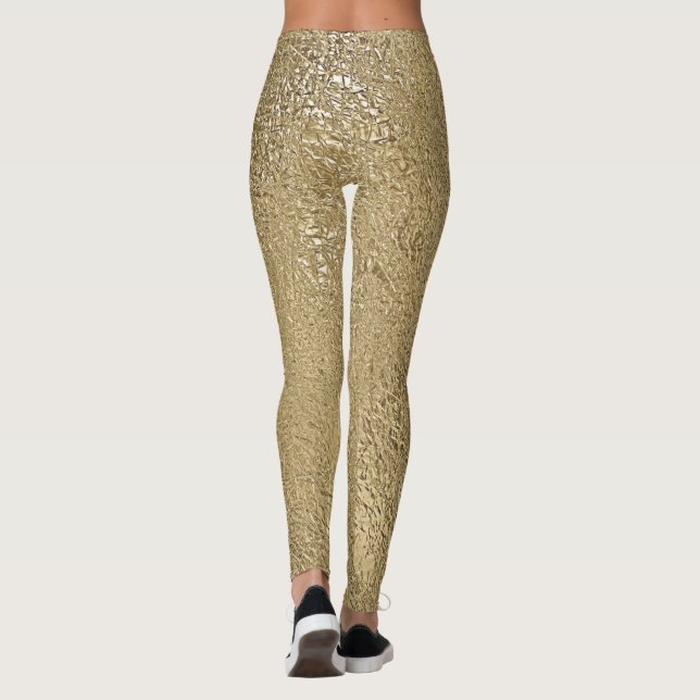 Leggings Leyendas metálicas de imitación de oro (Reverso)