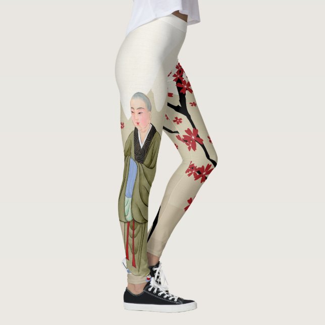 Leggings Leyendas monjes budistas (Derecha)