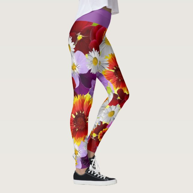 Leggings Leyendas Mosaicas de Flor (Derecha)