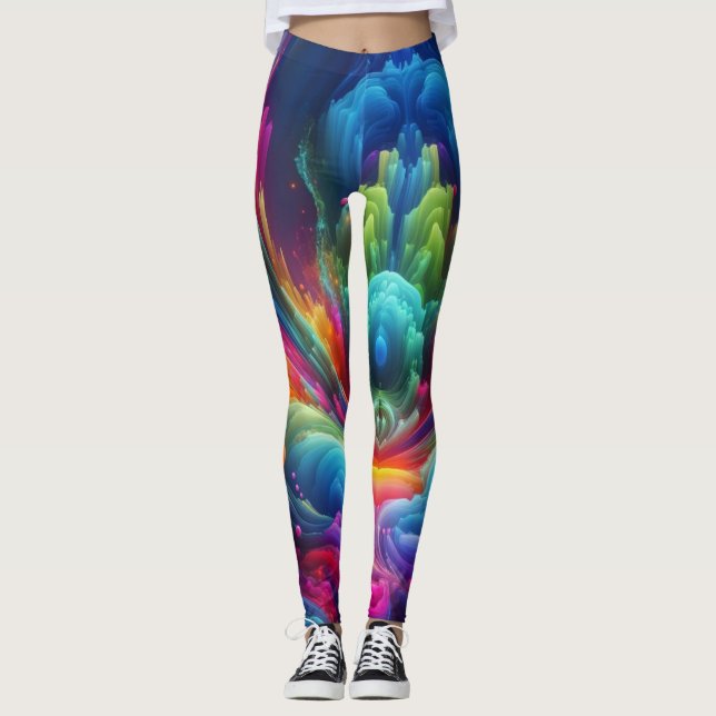 Leggings Leyendas multicolores (Anverso)