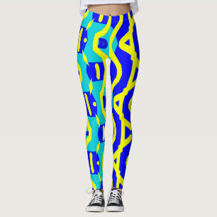 Leggings Leyendas multicolores "Ratti_Creative_Arts"