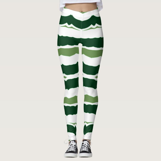 Leggings Leyendas multicolores "Ratti_Creative_Arts" (Anverso)