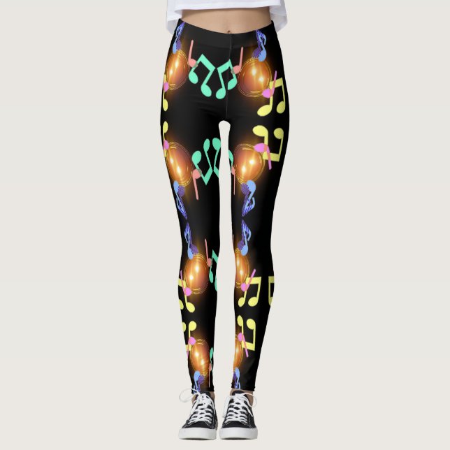 Leggings Leyendas musicales (Anverso)