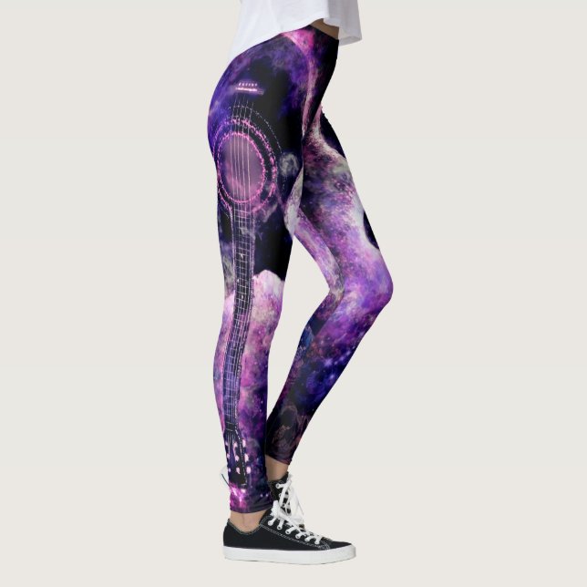Leggings Leyendas musicales de guitarra (Derecha)
