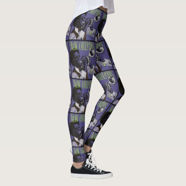 Leggings Leyendas musicales de Nueva Orleans (Derecha)