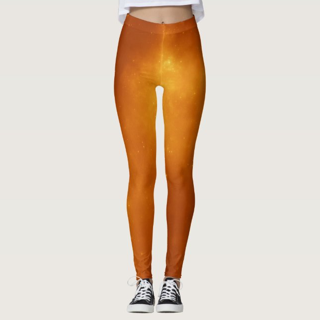 Leggings Leyendas naranja Halloween (Anverso)