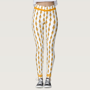 Leggings Leyendas naranjas ligeras
