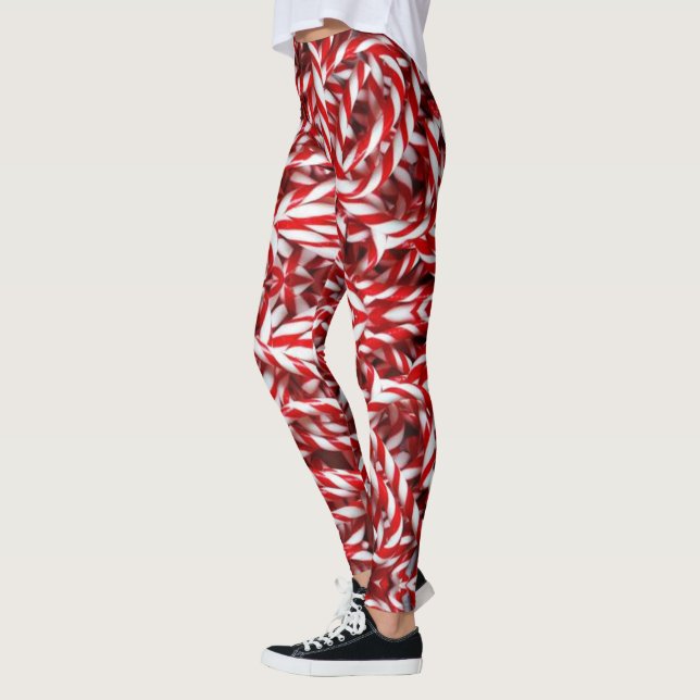 Leggings Leyendas navidades, candy cane (Izquierda)