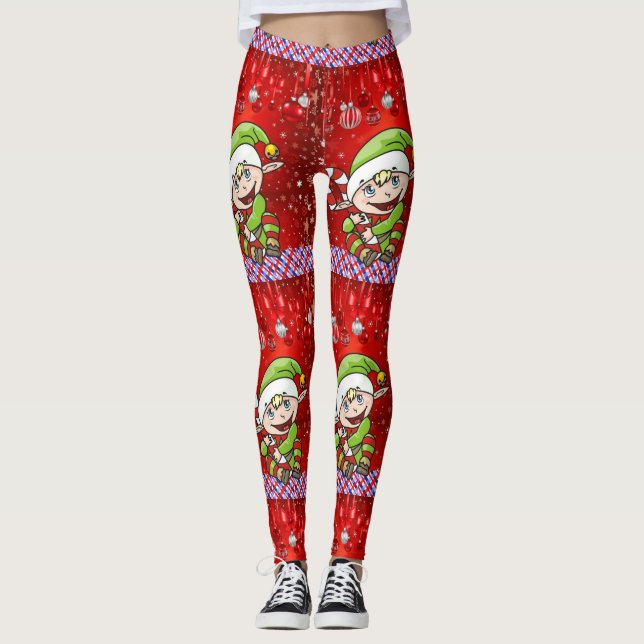 Leggings Leyendas navidades, Elf (Anverso)