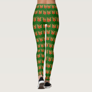 Leggings Leyendas navideñas del Personalizado de arte Ángel